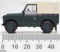 Oxford Diecast Land Rover Series II SWB Canvas Raf Police -1:76 Scale 76LR2S007 Measurements