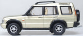 Oxford Diecast Land Rover Discovery 2 White Gold 76LRD2002 1:76 scale model left