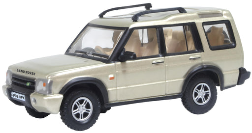 Oxford Diecast Land Rover Discovery 2 White Gold 76LRD2002 1:76 scale model