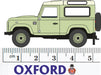 Oxford Diecast Land Rover Defender 90 Grasmere Green Heritage 1:76 Scale 76LRDF007HE Measurements
