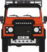 76LRDF008AD Defender 90 1:76 Scale Oxford Diecast Phoenix Orange Adventure Front