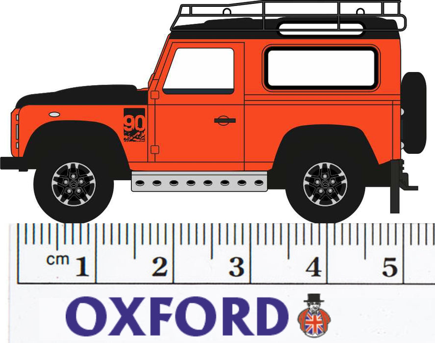 1:76 Scale Oxford Land Rover Measurements