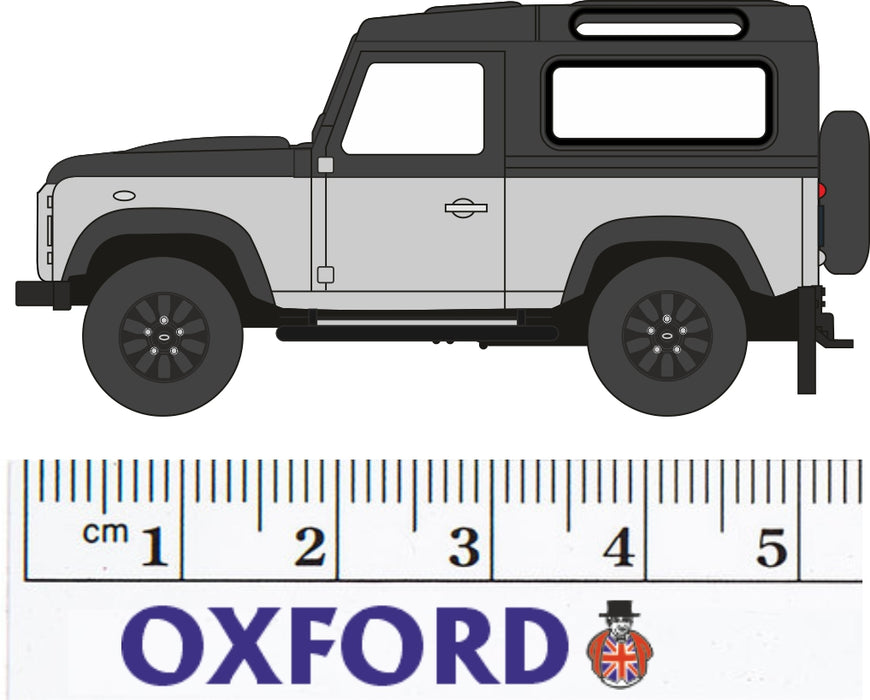 1:76 Scale Oxford Land Rover Measurements