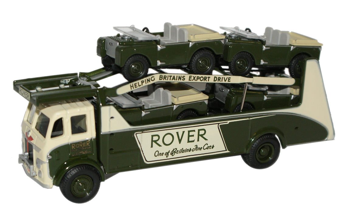 Oxford Diecast Rover Car Transporter - 1:76 Scale