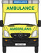 Oxford Diecast Mercedes Welsh Ambulance - 1:76 Scale 76MA001 Front