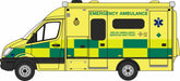 Oxford Diecast Mercedes Welsh Ambulance - 1:76 Scale 76MA001 Left