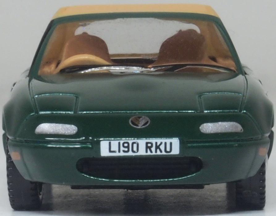 Oxford Diecast Mazda MX5 MK1 (Soft Top) British Racing Green 1:76