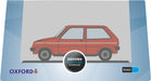 Oxford Diecast Austin Mini Metro Emberglow (Princess Diana) 1:76 scale pack.