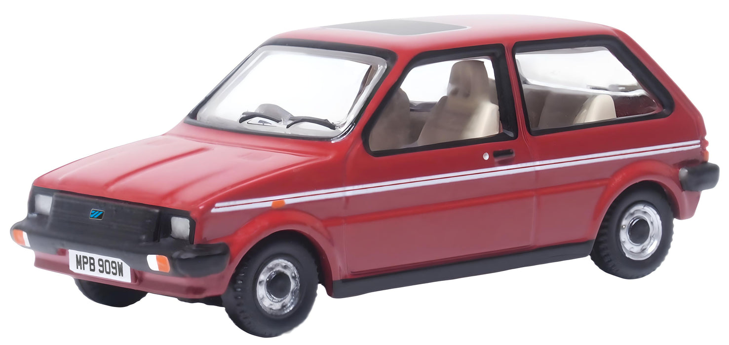 Oxford Diecast Austin Mini Metro Emberglow (Princess Diana) 1:76 scale