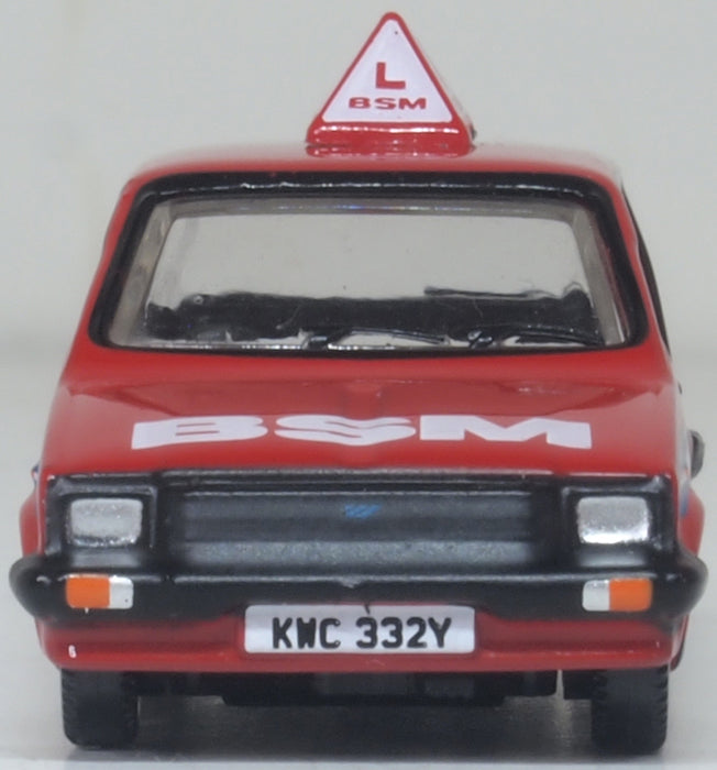 Oxford Diecast Austin Mini Metro British School Of Motoring (BSM) 1:76
