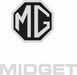 Oxford Diecast MG Midget MKIII Bronze Yellow - 1:76 Scale 76MGM002 badge