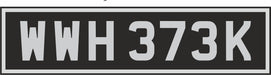 Oxford Diecast MG Midget MKIII Bronze Yellow - 1:76 Scale 76MGM002 registration plate
