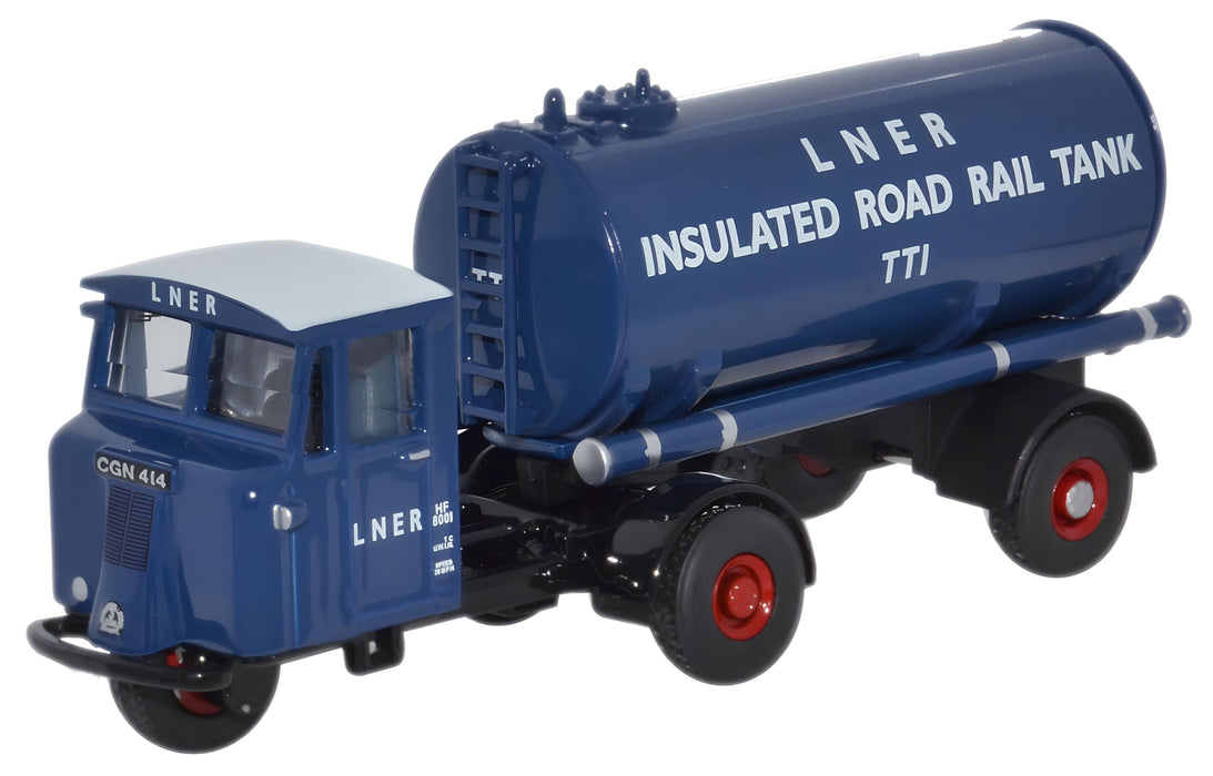 Oxford Diecast Scammell Mechanical Horse Tanker LNER - 1:76 Scale 76MH018