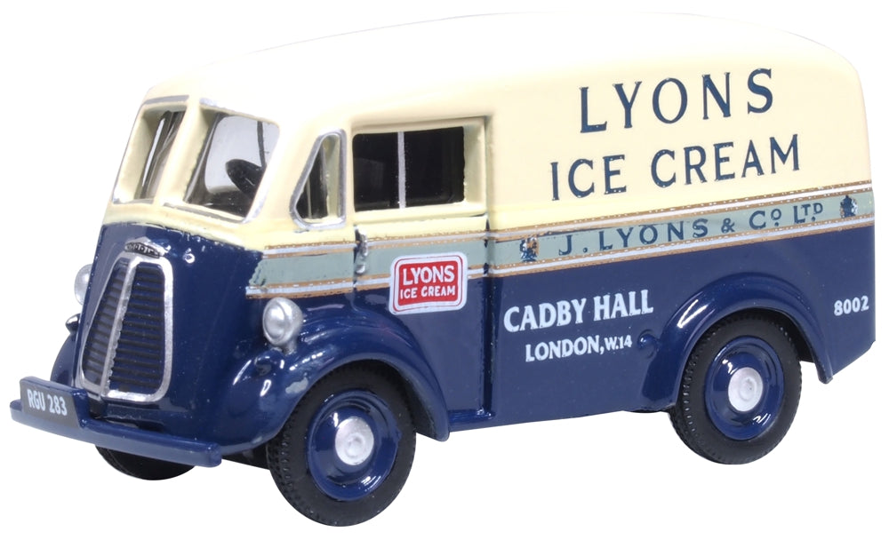 Oxford Diecast Morris J Van Lyons Ice Cream