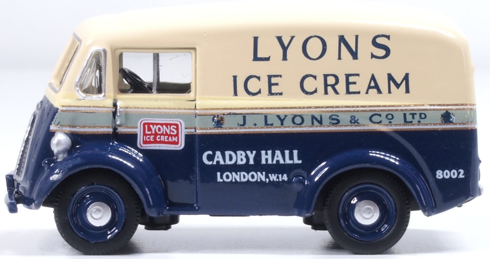 Oxford Diecast Morris J Van Lyons Ice Cream