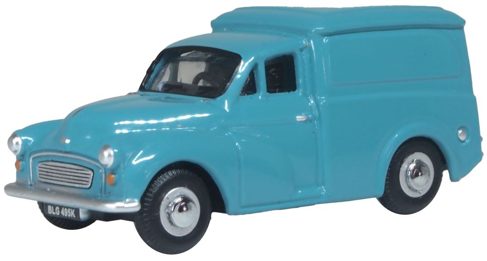 Oxford Diecast Morris 1000 Aqua 1:76