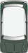Oxford Diecast Almond Green/Old English White Austin Mini - 1:76 Scale 76MN003 Top