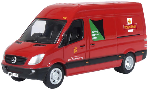 Oxford Diecast 1:76 Scale Mercedes Sprinter Van Royal Mail