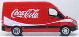 Oxford Diecast Coca Cola Mercedes Sprinter 76MSV007CC 1:76 Scale right