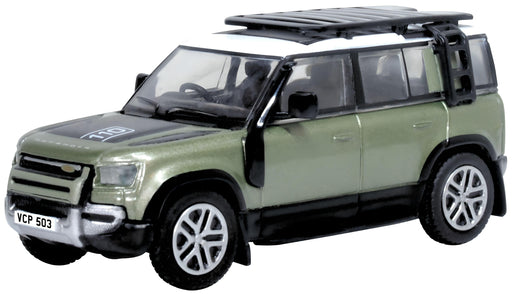 Oxford Diecast 1:76 Scale New Land Rover Defender 110 Pangea Green 76ND110003