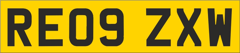 Oxford Diecast Pepper White New Mini - 1:76 Scale 76NMN002 Licence Plate
