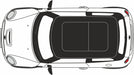 Oxford Diecast Pepper White New Mini - 1:76 Scale 76NMN002 Top