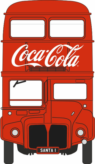 Oxford Diecast Routemaster 1:76 Coca Cola Xmas 76rm114CC