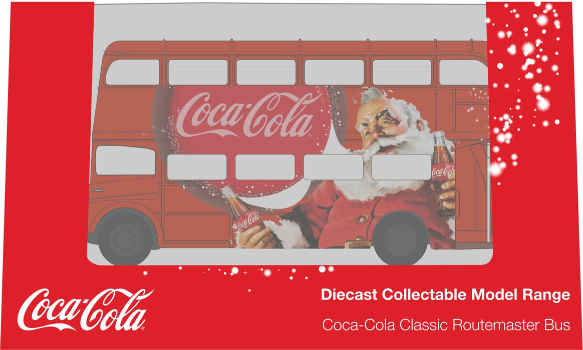 Oxford Diecast Routemaster 1:76 Coca Cola Xmas 76rm114CC Pack