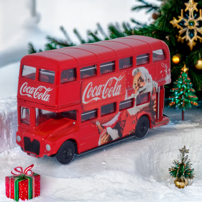 Oxford Diecast Routemaster 1:76 Coca Cola Xmas 76rm114CC at Christmas