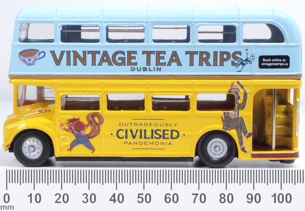 OXFORD DIECAST 1 76 Scale AEC Routemaster Vintage Tea Tours Oxford oxford-diecast-1-76-scale-aec-routemaster-vintage-tea-tours-oxford