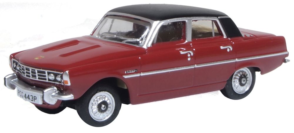 Oxford Diecast Rover P6 Brigade Red 1:76