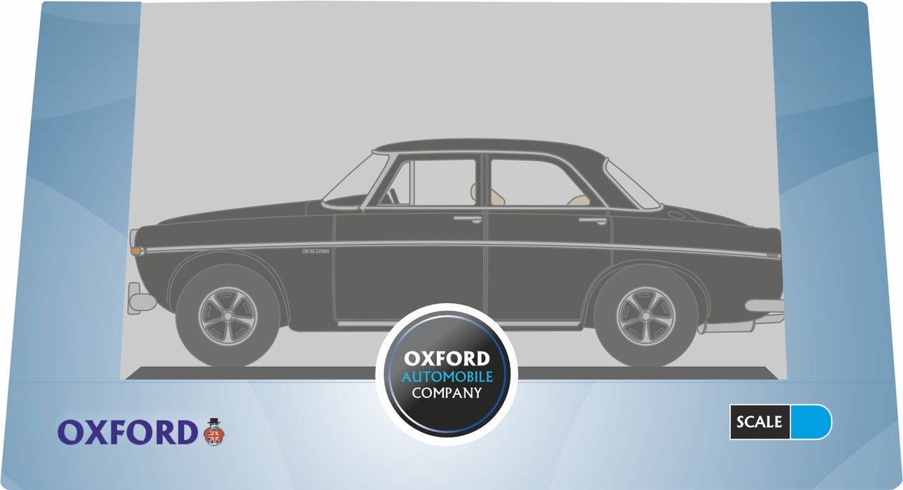 Oxford Diecast Rover P5b Black (Wilson/Thatcher) 1:76 scale - 76RP5002 pack