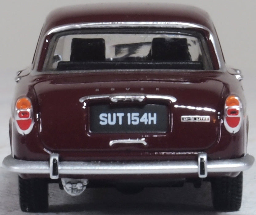 Oxford Diecast Rover P5B Bordeaux Red 1:76