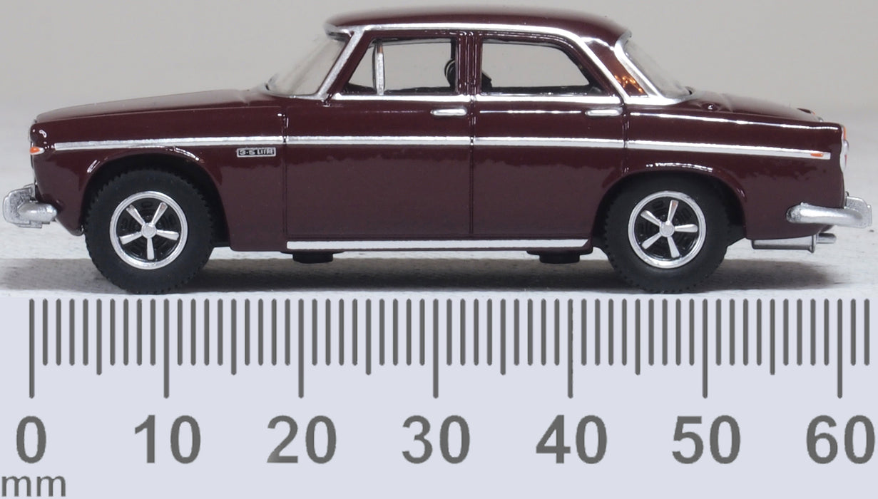 Oxford Diecast Rover P5B Bordeaux Red 1:76
