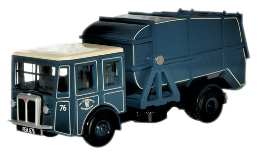 Oxford Diecast West Bromwich Shelvoke & Drewry Dustcart - 1:76 Scale 76SD002