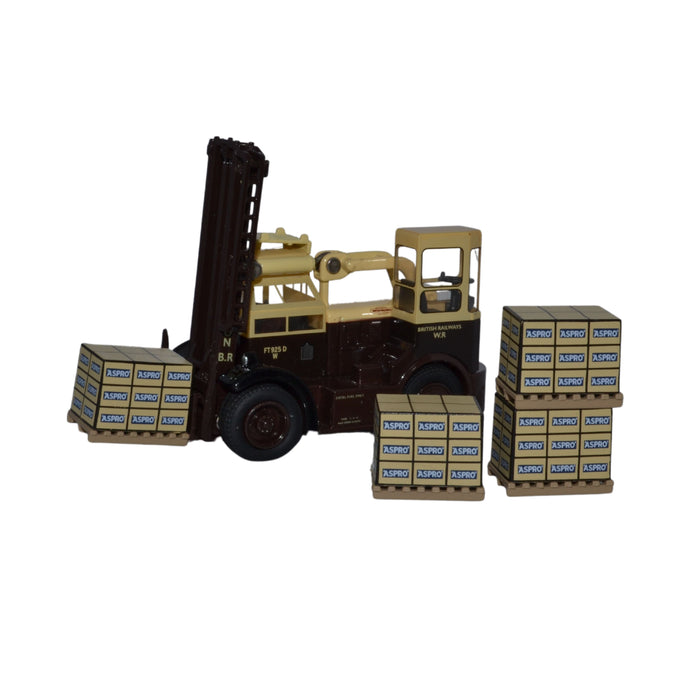 Shelvoke & Drewry Freightlifter British Rail (Western) with 4 Pallets