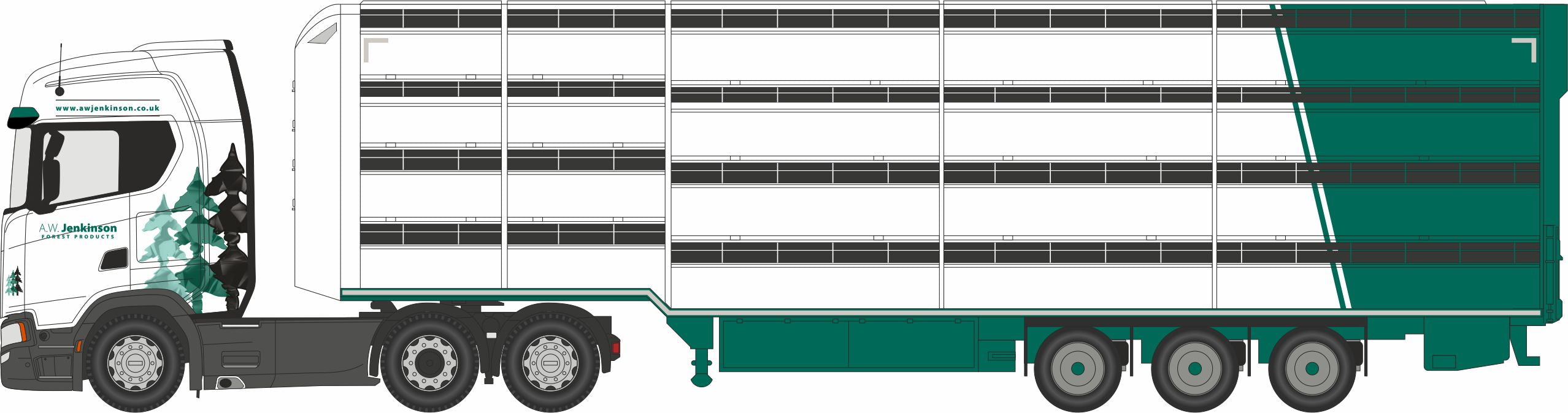 Oxford Diecast 76TR020 Mobile Trailer Loch Side Café – Rails Oxford Diecast 76TR020 Mobile Trailer Loch Side Café – Rails