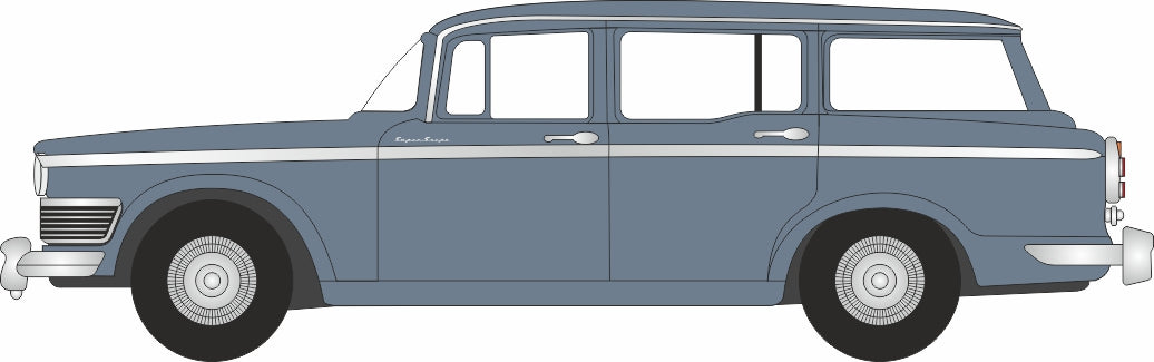 Oxford Diecast Humber Super Snipe Charcoal 1:76