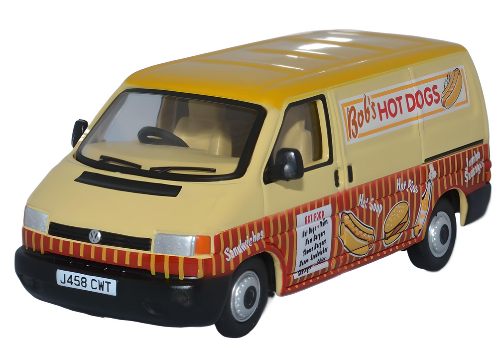 Oxford Diecast Bobs Hot Dogs VW T4 Van 76T4007 1:76 00 Scale