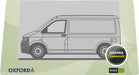Oxford Diecast 1:76 Scale Volswagen 76T5V006 VW T5 Van Silver Pack