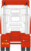 Oxford Diecast Coca Cola T Cab Box Trailer - 1:76 Scale 76TCAB004CC Rrear