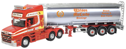 Oxford Diecast Scania T Cab Cylindrical Tanker Wilson Mccurdy 1:76 76TCAB011