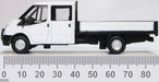 Oxford Diecast White Ford Transit Dropside 76TPU005 1:76 Scale Measurements