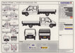 Oxford Diecast White Ford Transit Dropside 76TPU005 1:76 Scale. Design Cell Art