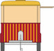 Oxford Diecast Bobs Hot Dogs Mobile Trailer - 1:76/1:87 Scale Right