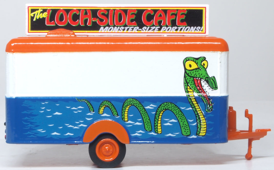 Oxford Diecast Mobile Trailer Loch Side Café