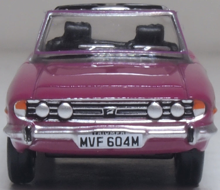 Oxford Diecast Triumph Stag Majenta 1:76
