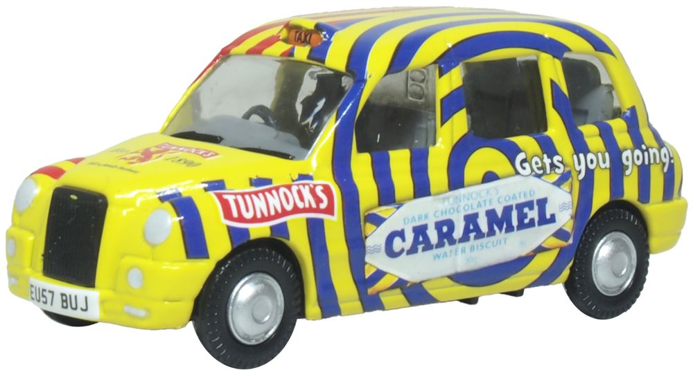 OXFORD DIECAST 1:76 Scale TX4 Taxi Tunnocks — Oxford Diecast