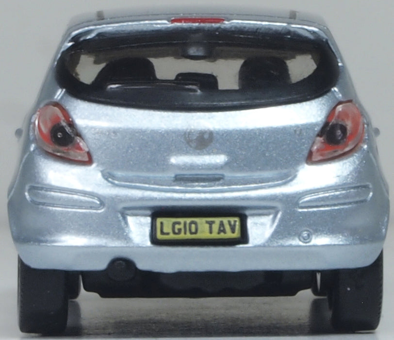 Oxford Diecast Vauxhall Corsa Silver Lightning 1:76