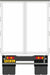 Oxford Diecast White Volvo FH Box Lorry - 1:76 Scale 76VOL01BL Rear